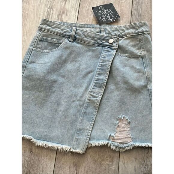 Le Lis denim/Jean miniskirt size S - Picture 4 of 10